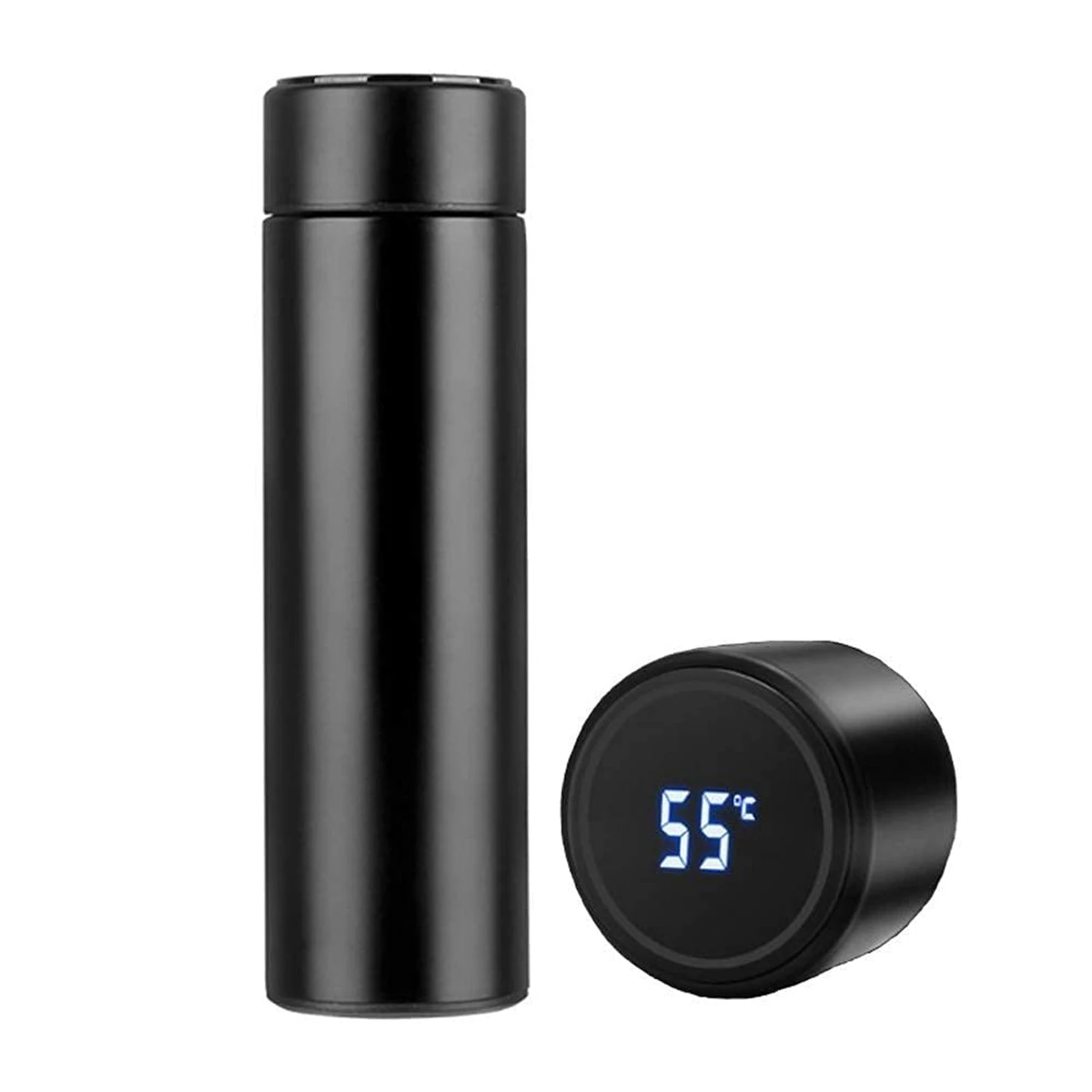 Stainless Steel Smart Water Bottle 500 ML LED Temperature Display