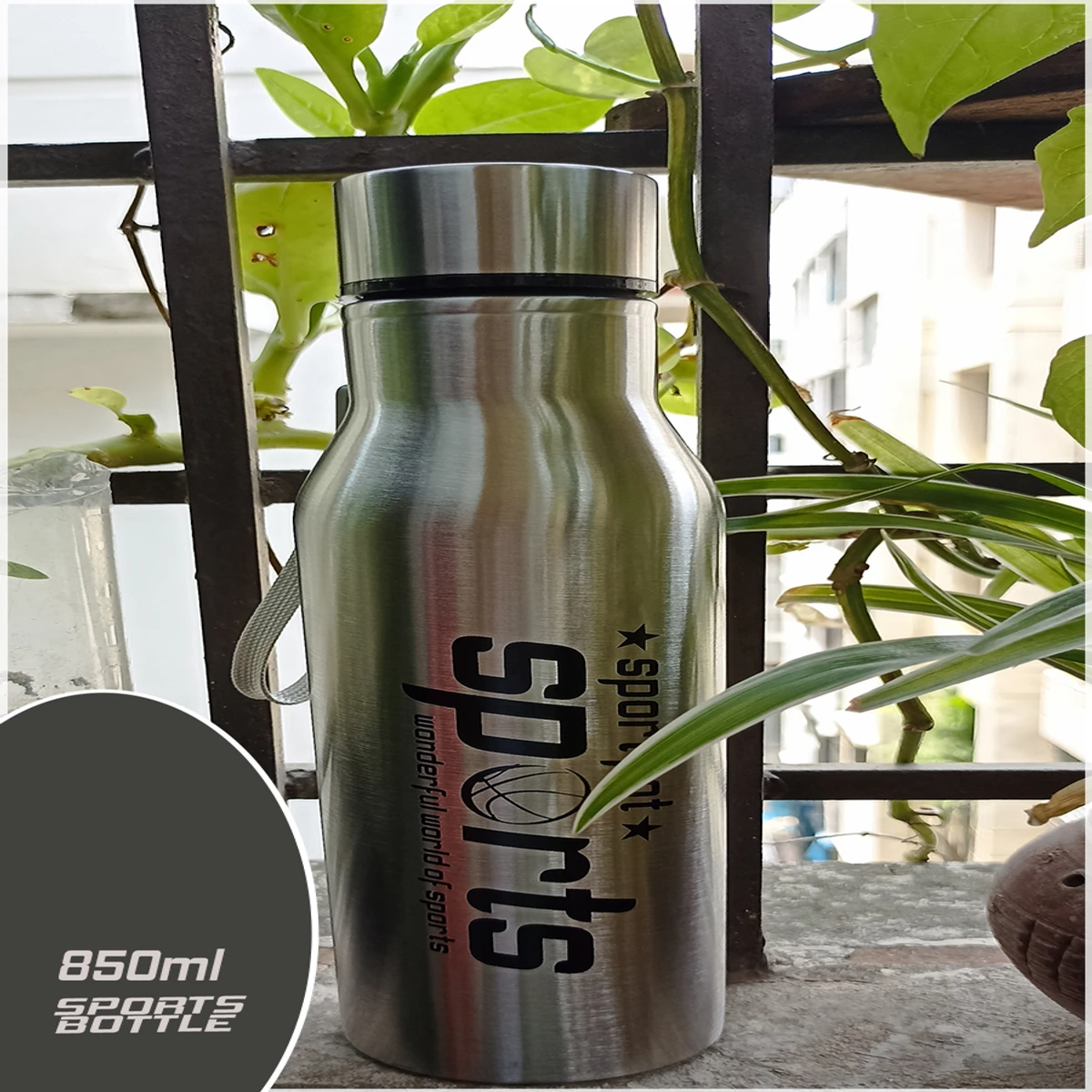 New 850ml stainless steel Vacuum Sports Unique Design Water Bottle