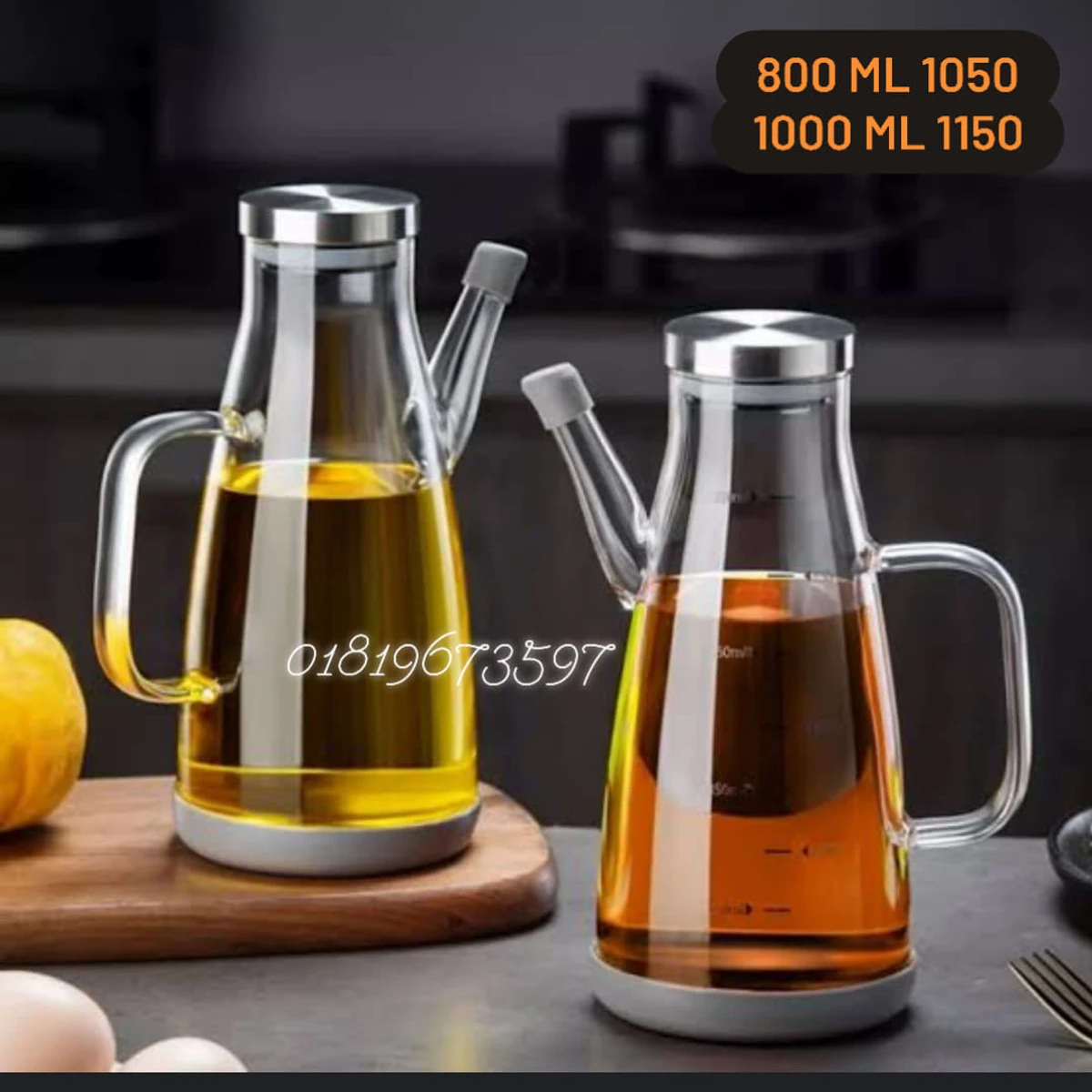 Oil Bottles for Kitchen Kitchen Leak-proof Soy Sauce Vinegar Bottle,