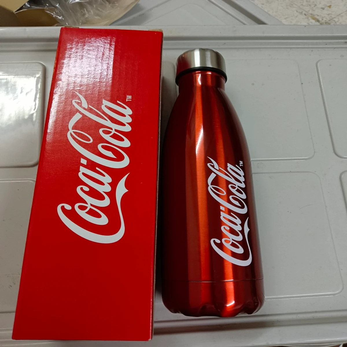 500Ml Stainless Steel Vacuum Coca Cola Design Water Bottle - Water Bottle