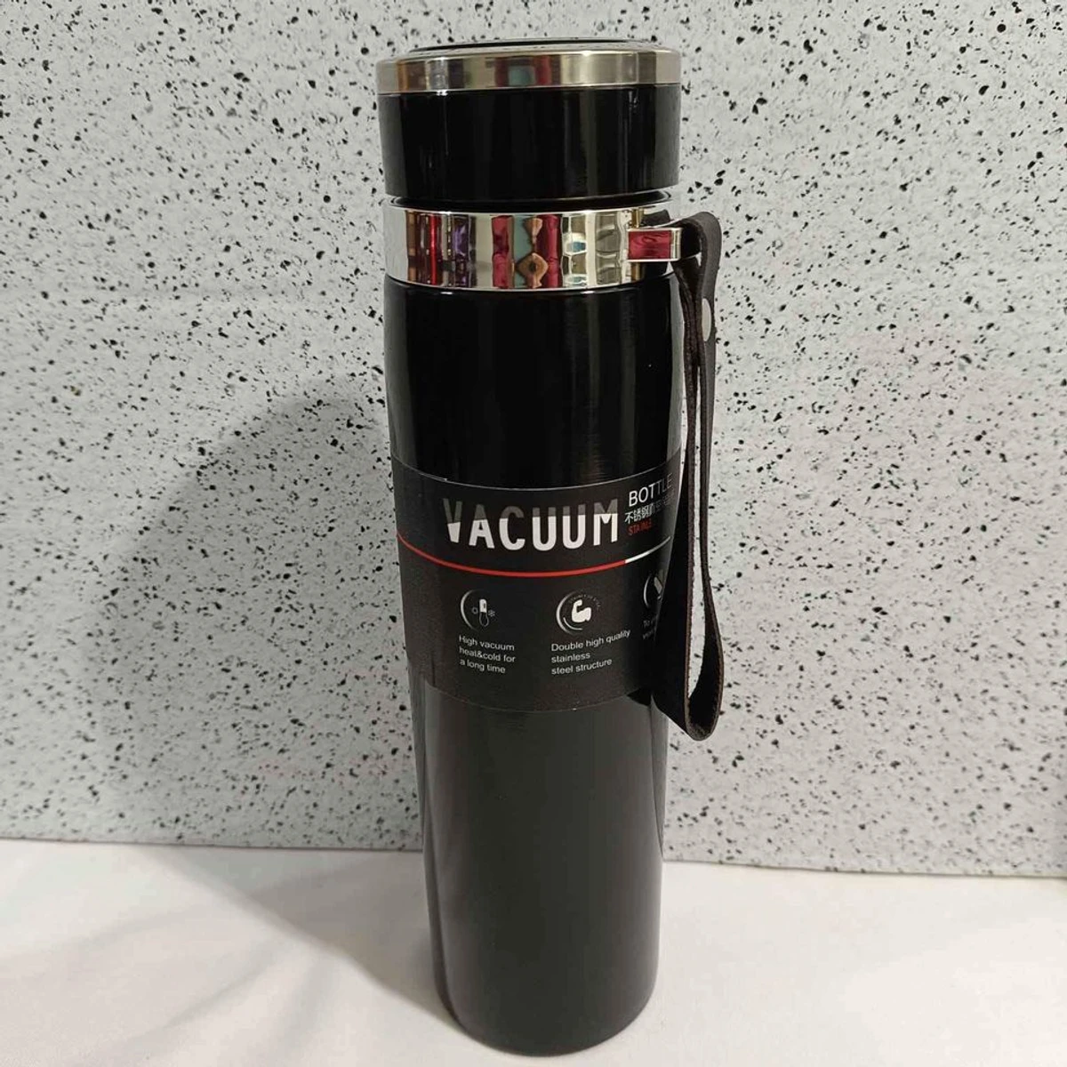 Travel bottle Stainless steel water bottle 1000 ml / thermos bottle for cold water / thermos bottle for hot water