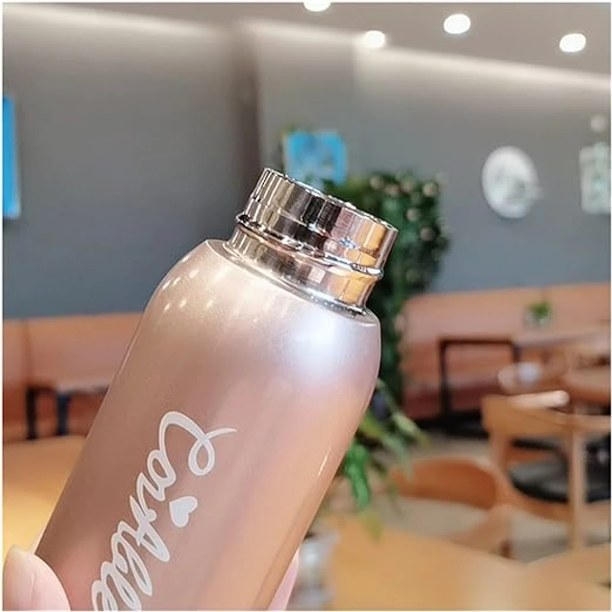 260ml Pocket Stainless Steel Vacuum Flask Thermos Coffee Mug Water Bottle For Girls Tumbler Portable Tea Coffee Thermal Cup