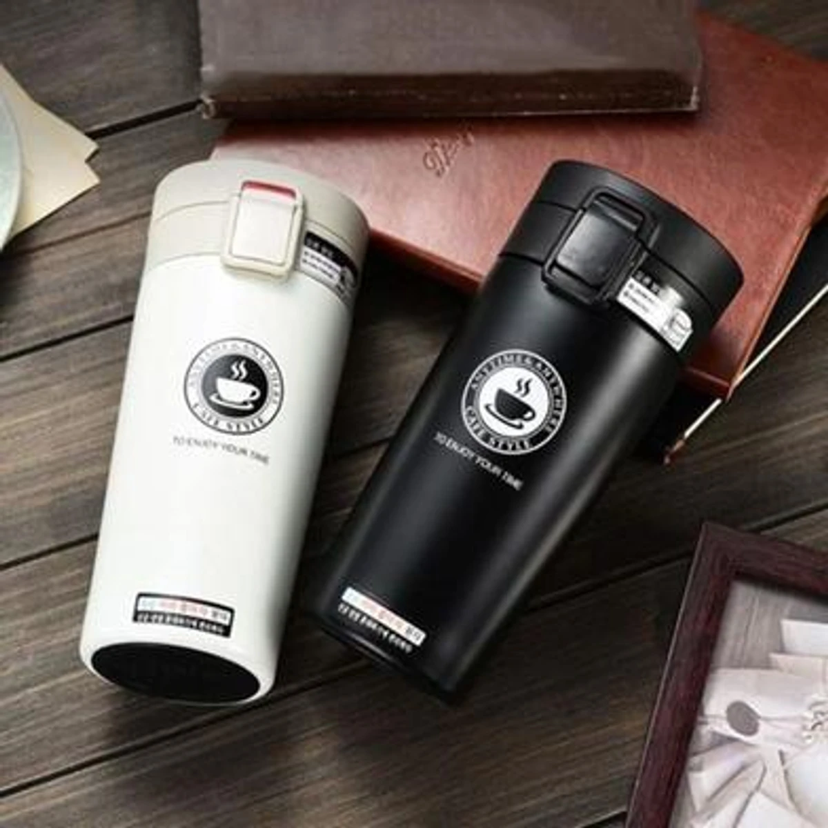 umbler Hot Fashion 380ml Stainless Steel Coffee Mugs Insulated Water Bottle Tumbler Thermos Cup Vacuum Flask Premium Travel Coffee Mug