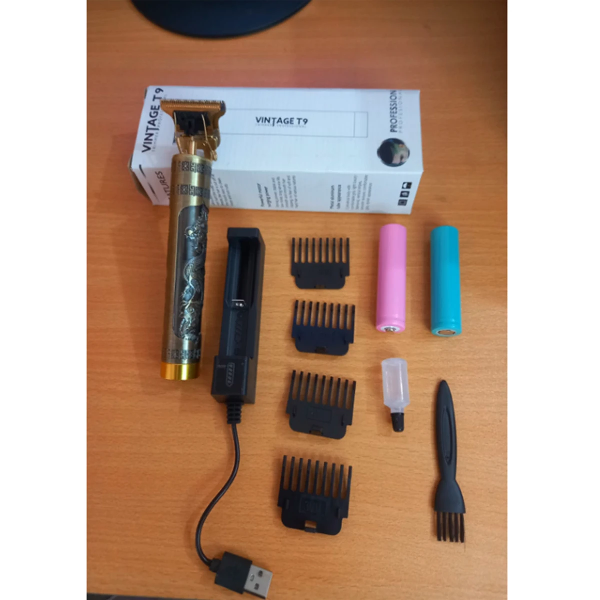 Rechargeable Vintage T9 Professional Hair Trimmer