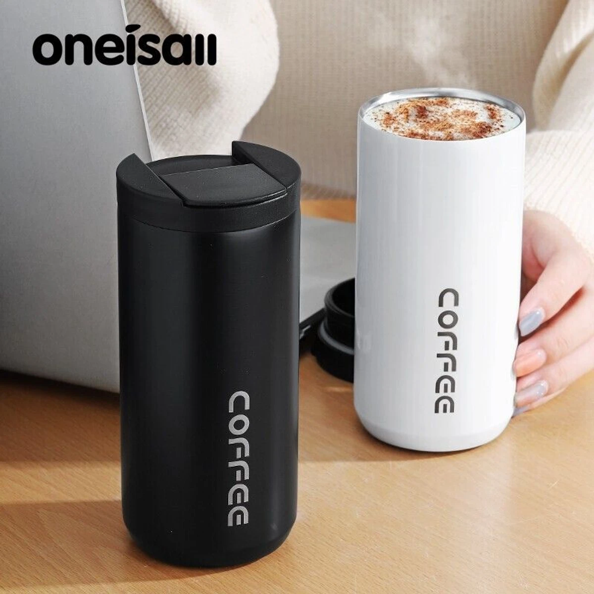 500 ml Fashion Coffee Cup Mug Bottle hot and cold