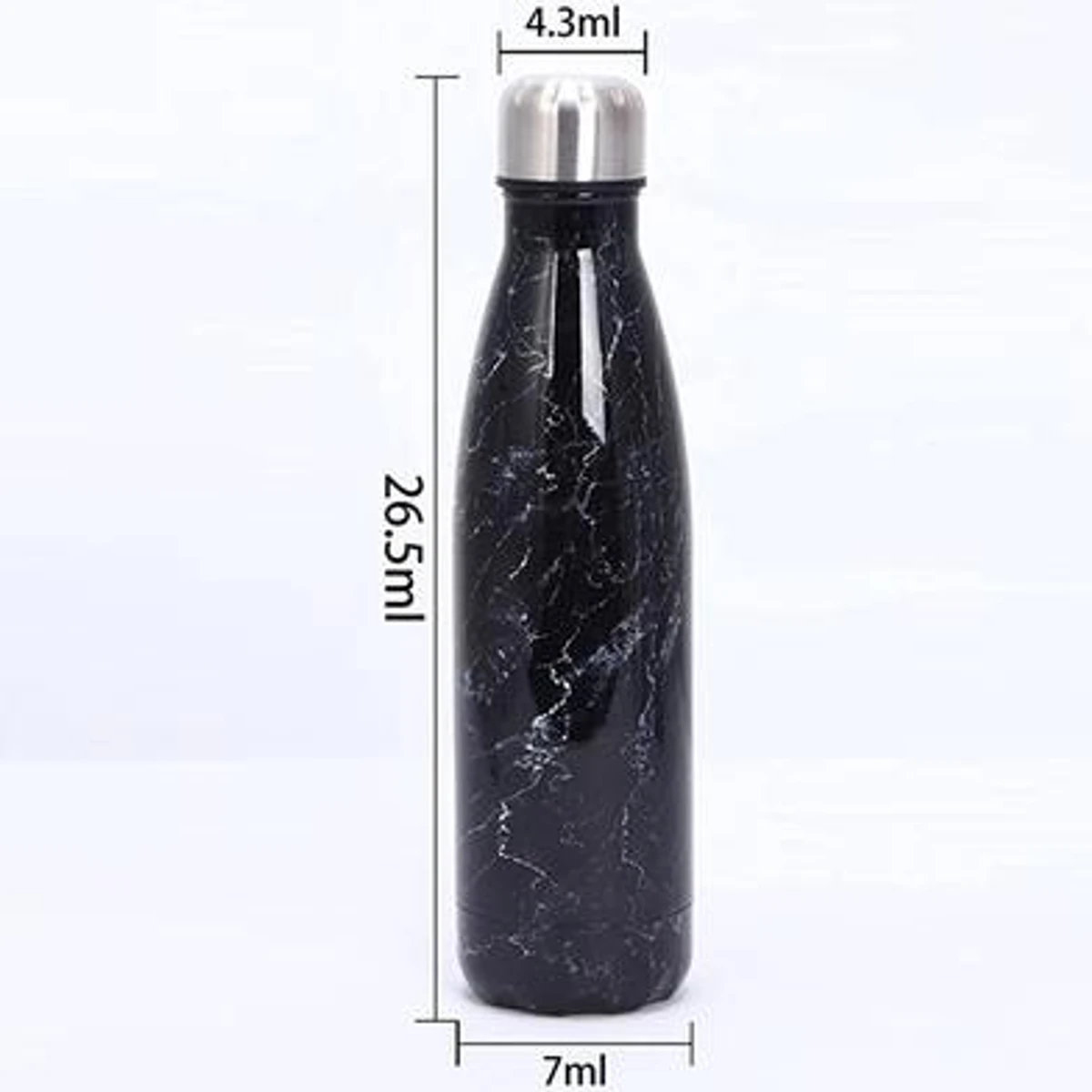 Premium Looks Water Bottle 450ml Stainless Steel Vacuum