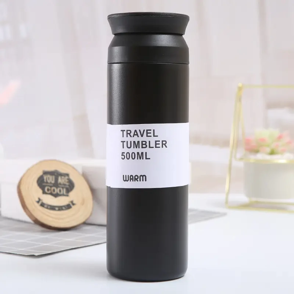 Japanese style 350ml 500ml travel mugs vacuum stainless steel water bottle vacuum flask thermos