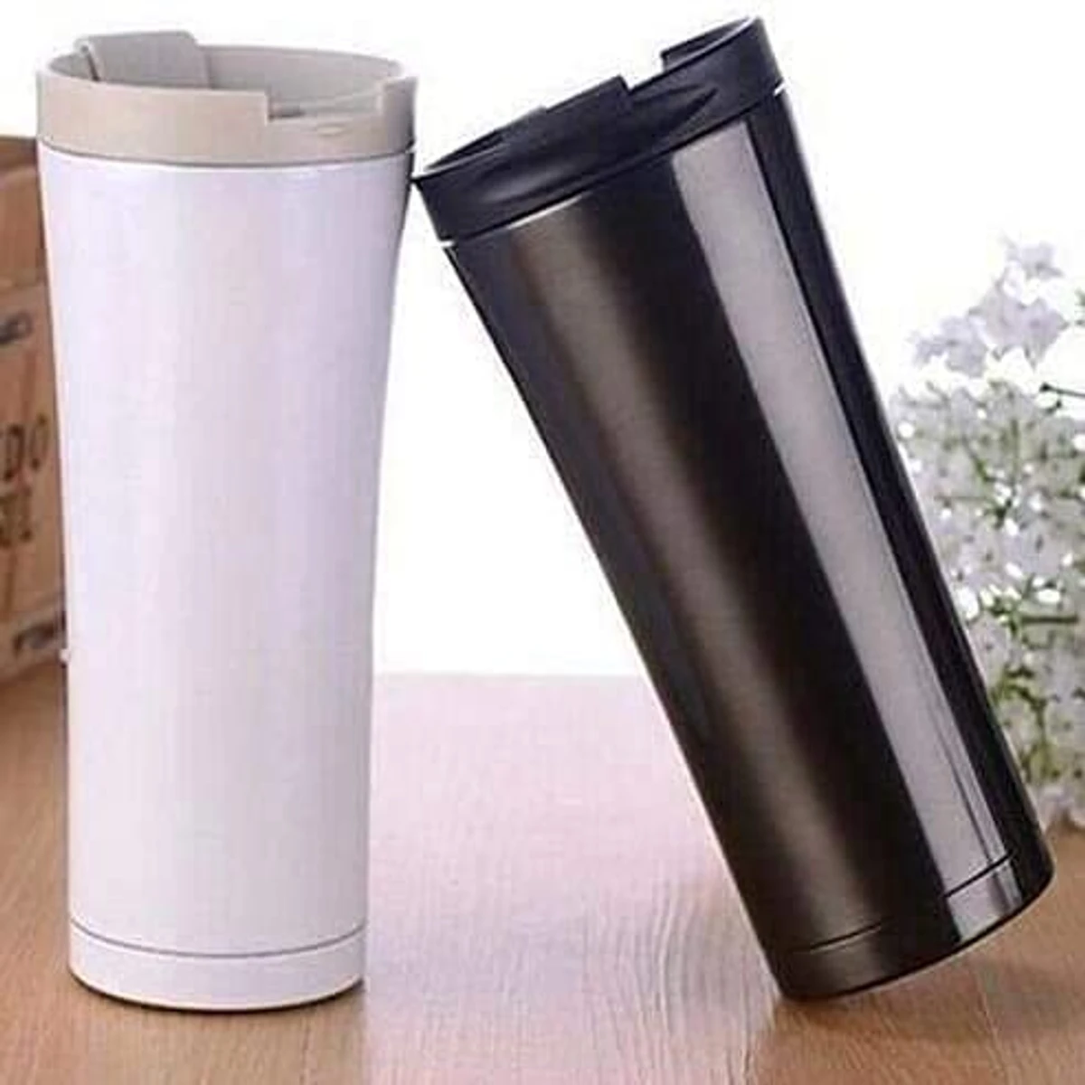 TASKHOUSE Travel Mug Insulated Coffee Cup with Leakproof Lid