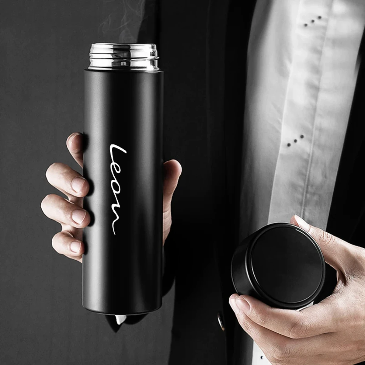 Customize led smart flask 500 ml