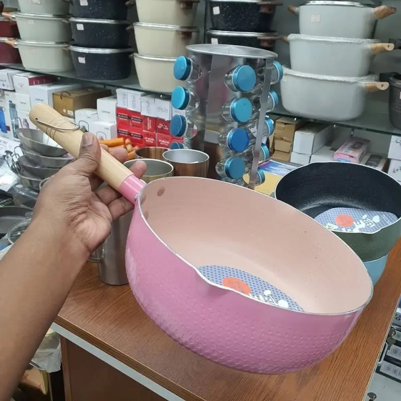 Premium Ceramic Coated Large Milk Pan (1pcs)