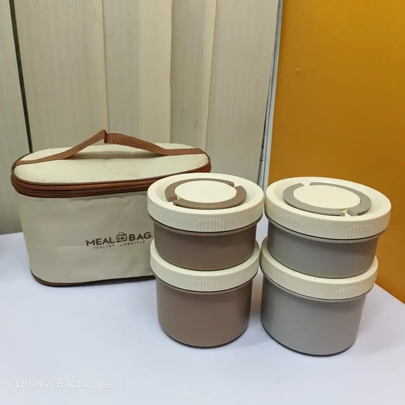 4pcs Premium Quality Air Tight Lunch Box