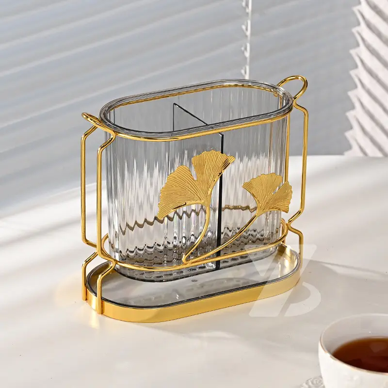 Premium Ginkgo Leaf Utensil Holder