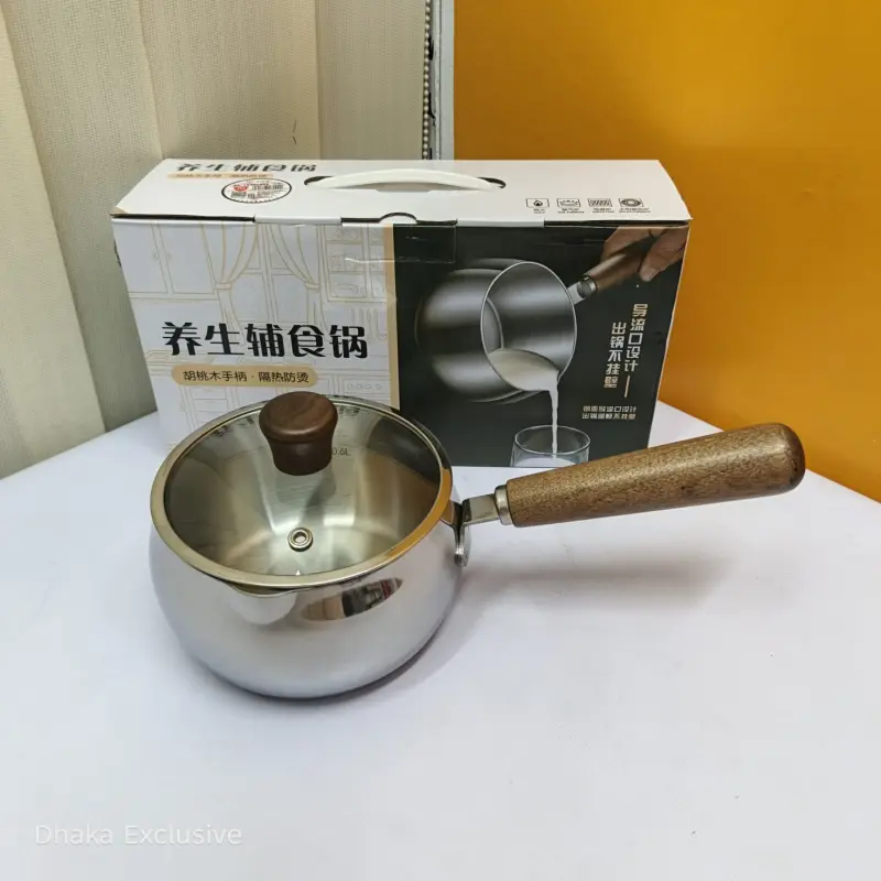 Premium Stainless Steel Milk Pan