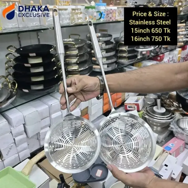 Premium Stainless Steel Slotted Spoon