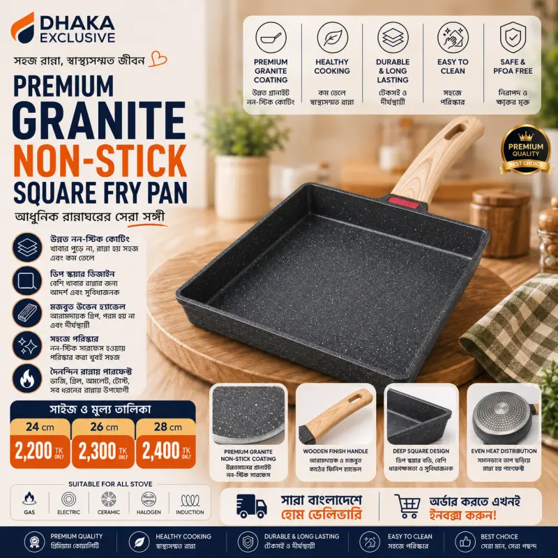 Japanese Tamagoyaki Non-Stick Omelette Pan