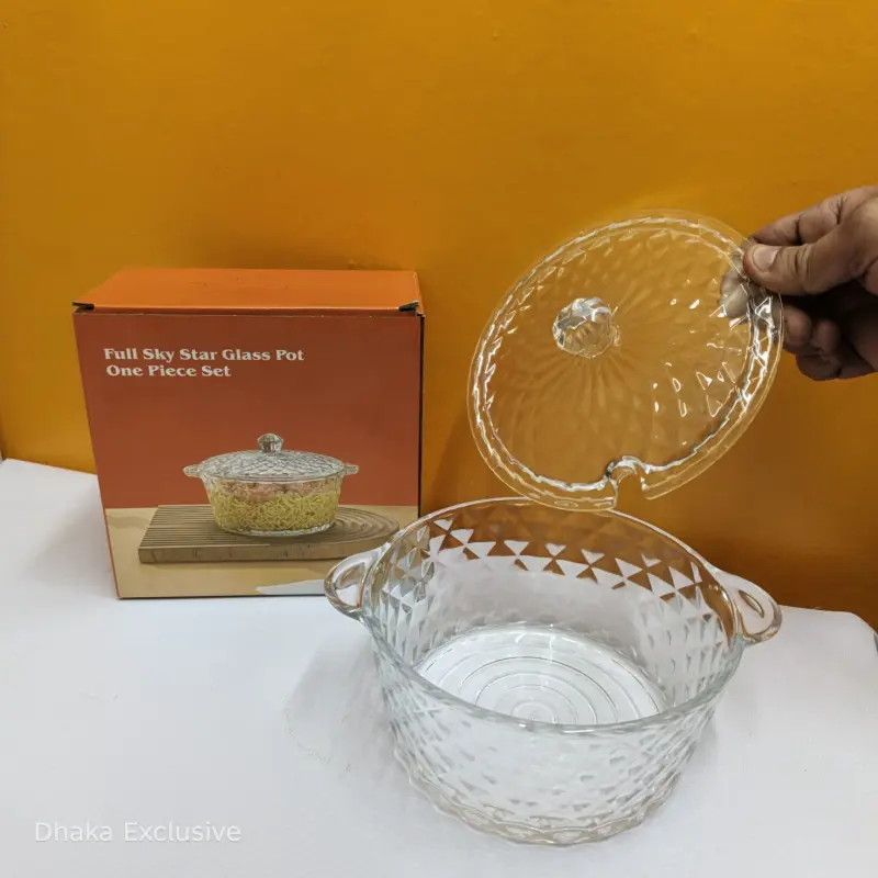 White Serving Dish With Lid