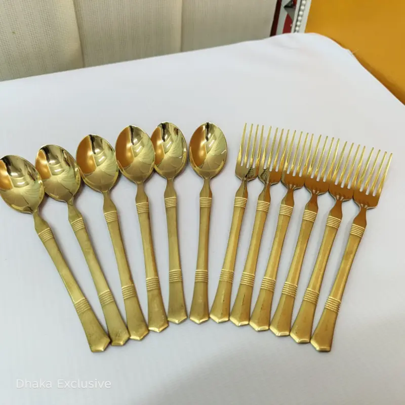 12pcs Tea Spoon & Fork Set Model 13G