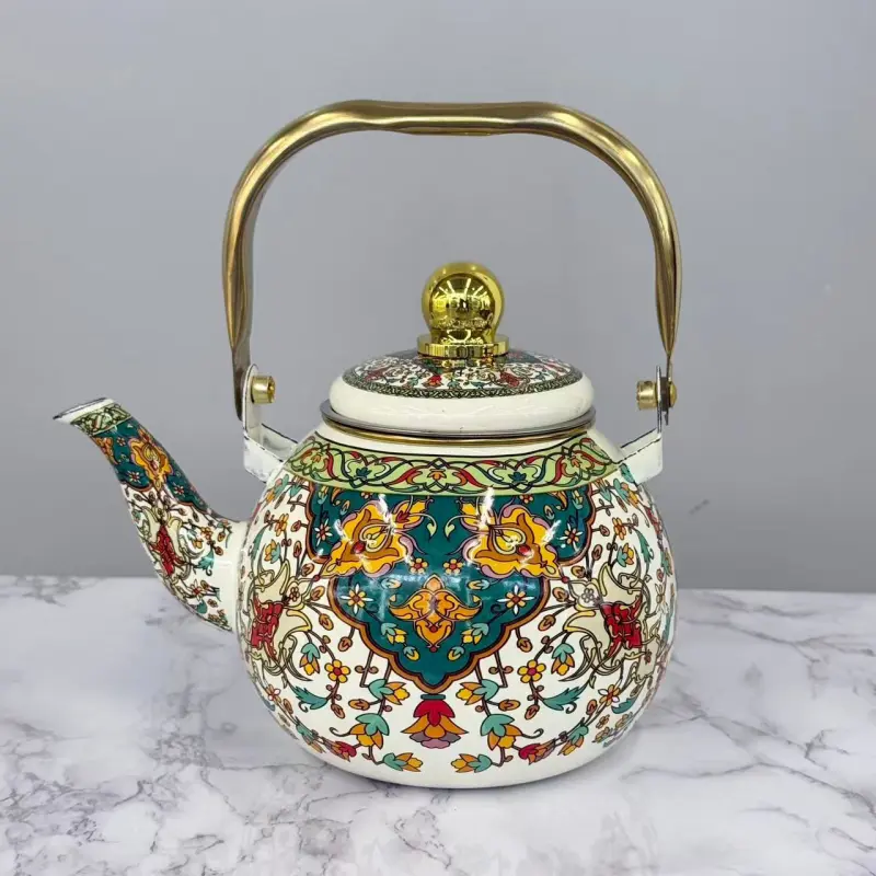 Enamel Tea Pot Collection (1 Liter)