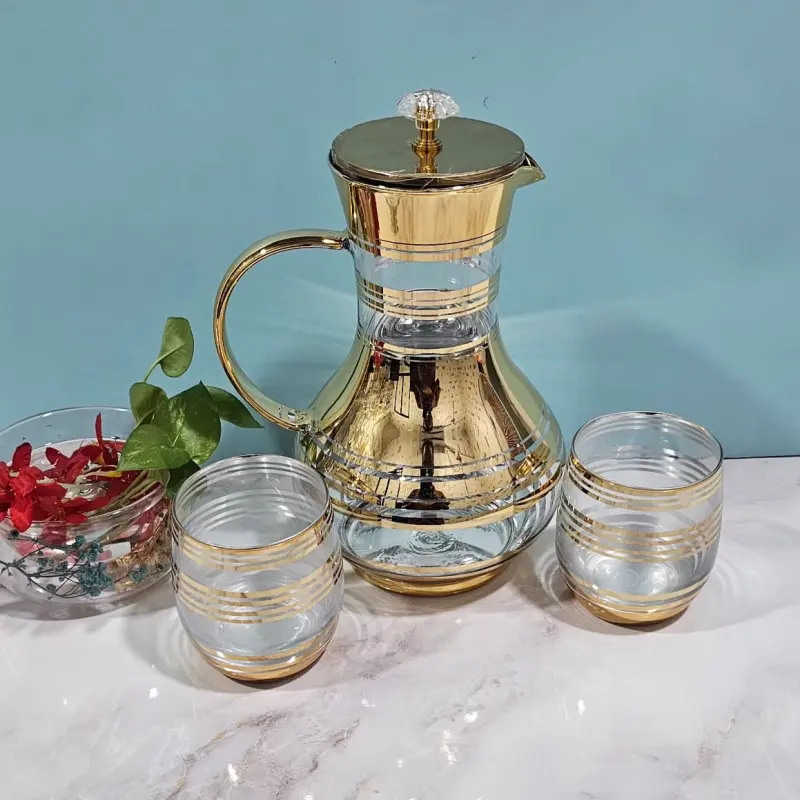 7pcs Premium Borosilicate Glass Jug Set ( M : 2 )