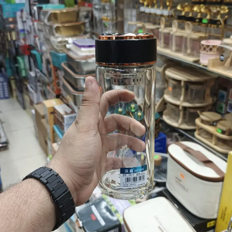 High Borosilicate Glass Water Bottle