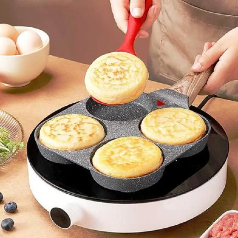 4-Cup Non-Stick Egg Frying Pan
