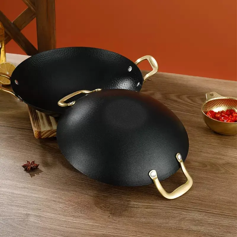 Magic Gold Premium Hammered Wok (Chinese Karai)
