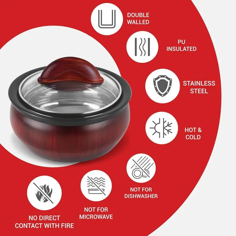 Premium Stainless Steel Insulated Hotpot (WODN)