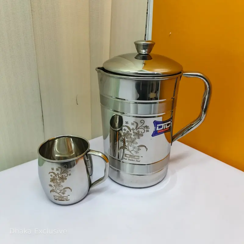 Premium 2-Piece Drinkware Set | 3L Jug & 500ml Mug