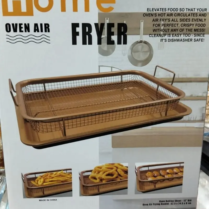 Home Oven Air Fryer (2 Pcs Set)